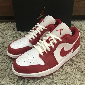 NEW Air Jordan 1 Low Gym Red Mens Basketball Shoes